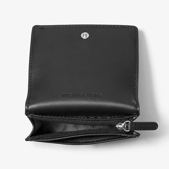 Carson Small Pebbled Leather Wallet - Black - Like New - Used Once - Picture 3 of 5